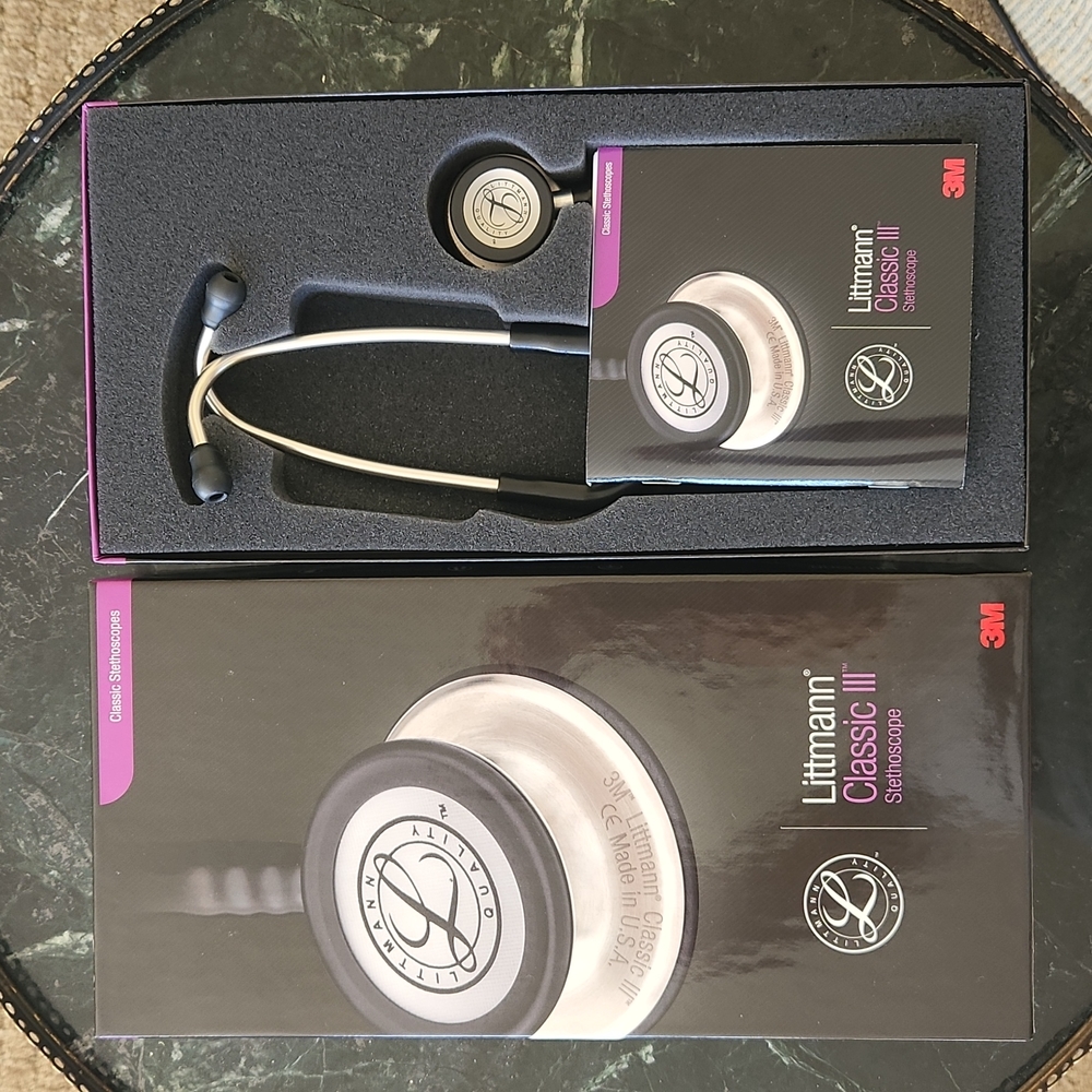 3M Littmann Classic III Stethoscope, Black